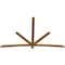 Ekena Millwork Alberta Smooth Timber Gable Bracket, Western Red Cedar, 96"W x 60"H x 1 1/2"D x 3 1/2"F, 15/12 Pitch GBW096X60X0204ALB00SWR - alternate 4
